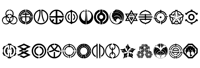 Motif フォント 小文字
