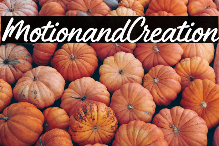 Motion and Creation Example 1