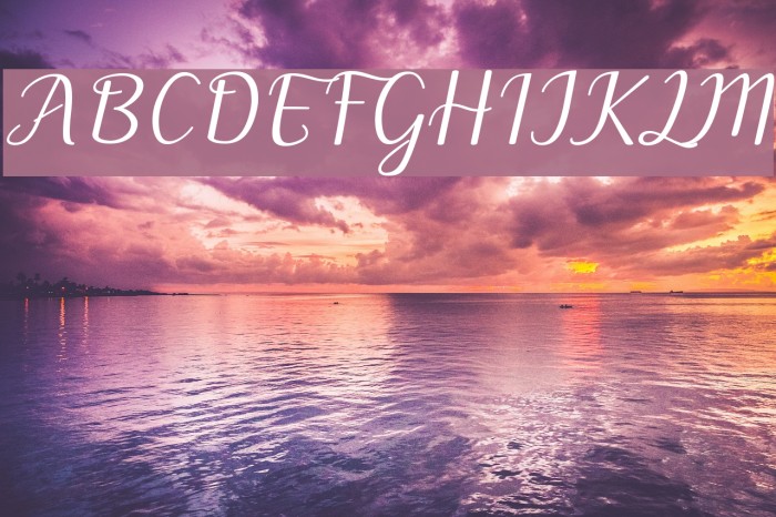 Motira Italic Example 2