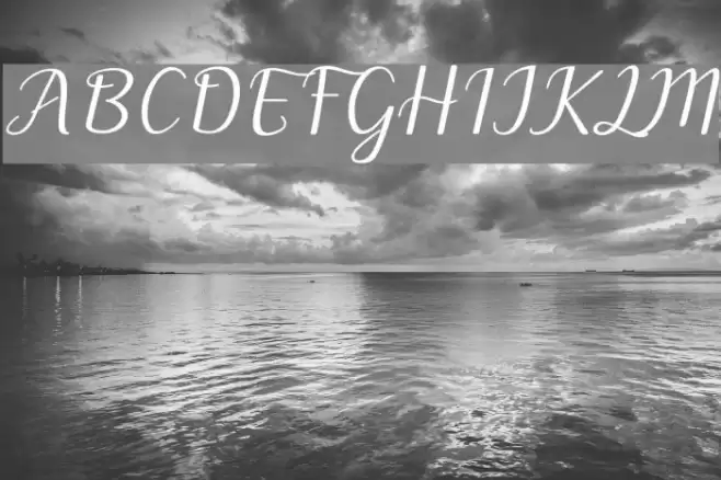 Motira Italic Font examples