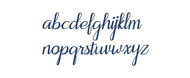 Motira Italic Lowercase