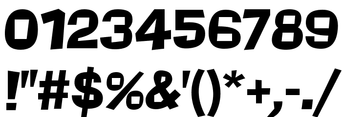 Motivota Combo Font OTHER CHARS
