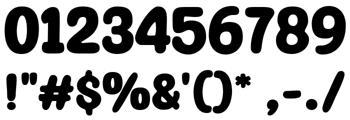 Motley Forces Regular Font OTHER CHARS