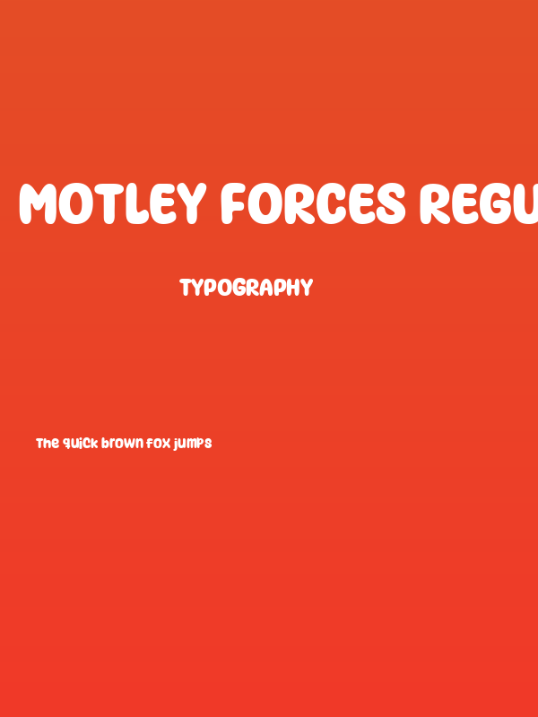 Motley Forces Regular Poster