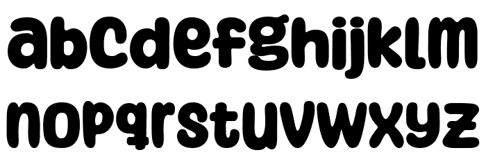 Motley Forces Regular Font LOWERCASE