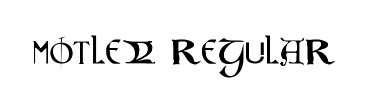 Motley Regular  Fuentes Gratis Descargar
