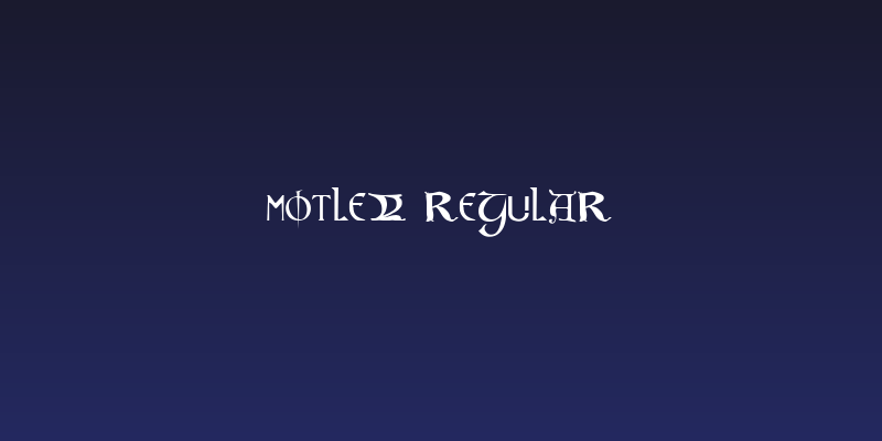 Motley Regular Social Header
