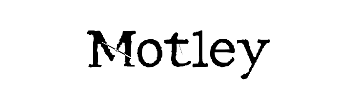 Motley Font - FFonts.net