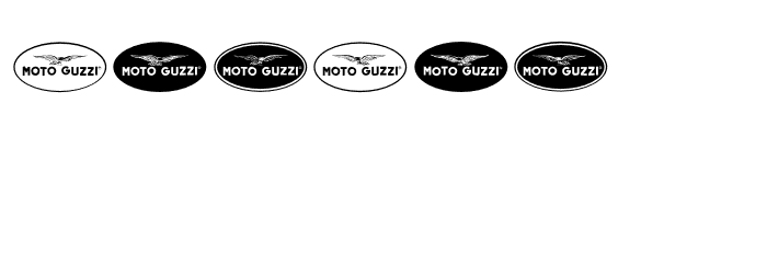 MotoGuzzi Font OTHER CHARS