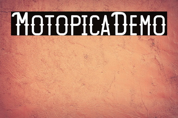 Motopica-Demo Example 1