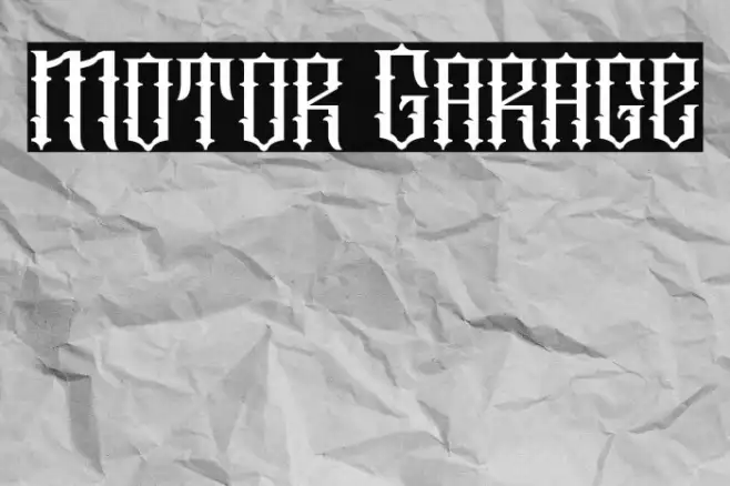 Motor Garage Example 1