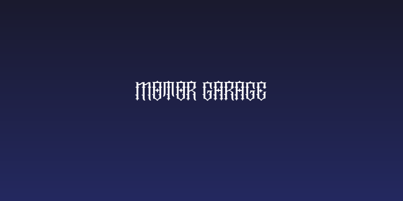 Motor Garage Social Header