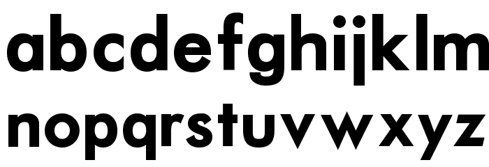 Motor Oil 1937 M54 Font LOWERCASE