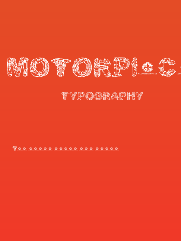 MotorPiecesDEMO Regular Poster
