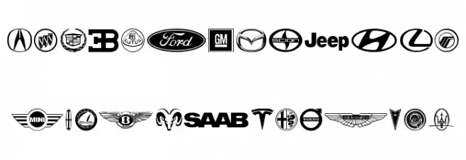 Motorama 字体 大写
