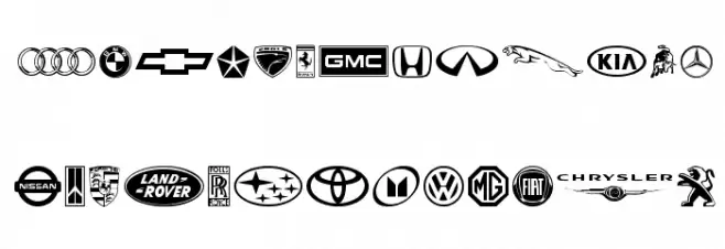 Motorama Fuentes MINÚSCULAS