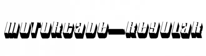 Motorcade-Regular  Fuentes Gratis Descargar