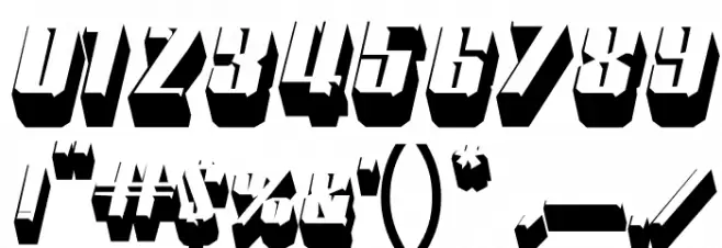 Motorcade-Regular Font OTHER CHARS