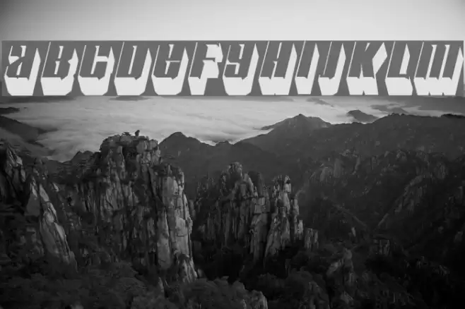 Motorcade Fonte examples