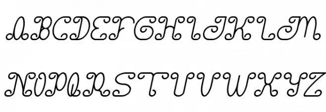 Motorcycle Bold Italic フォント 大文字