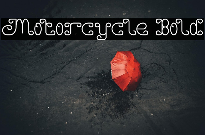 Motorcycle Bold Example 1