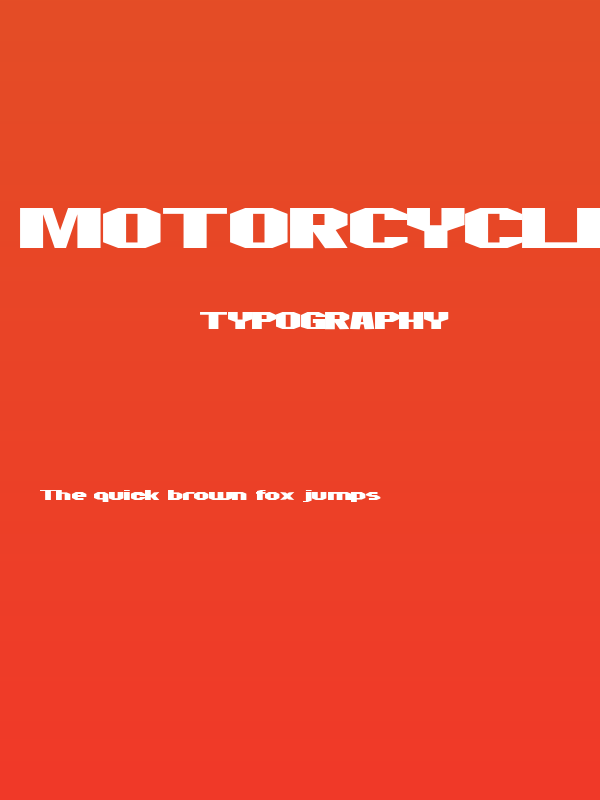 Motorcycle Emptiness Poster
