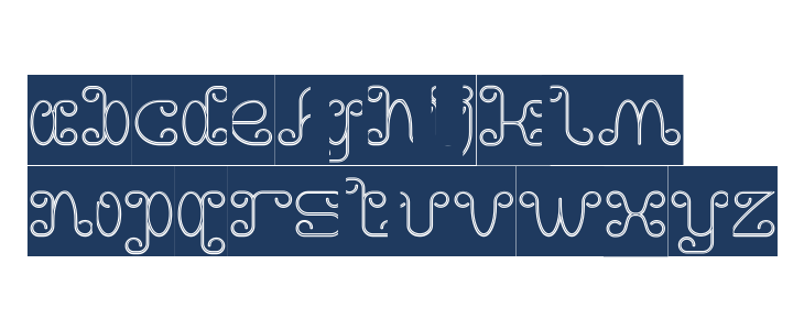 Motorcycle-Hollow-Inverse Lowercase