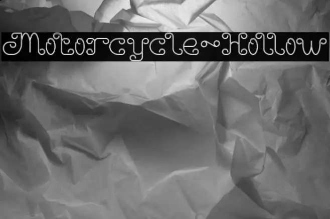 Motorcycle-Hollow Example 3