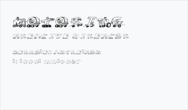 Motoring Business Card