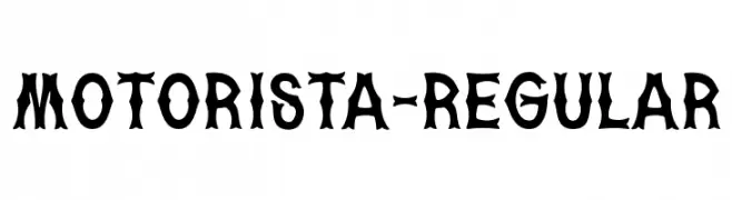 Motorista-Regular  Fuentes Gratis Descargar