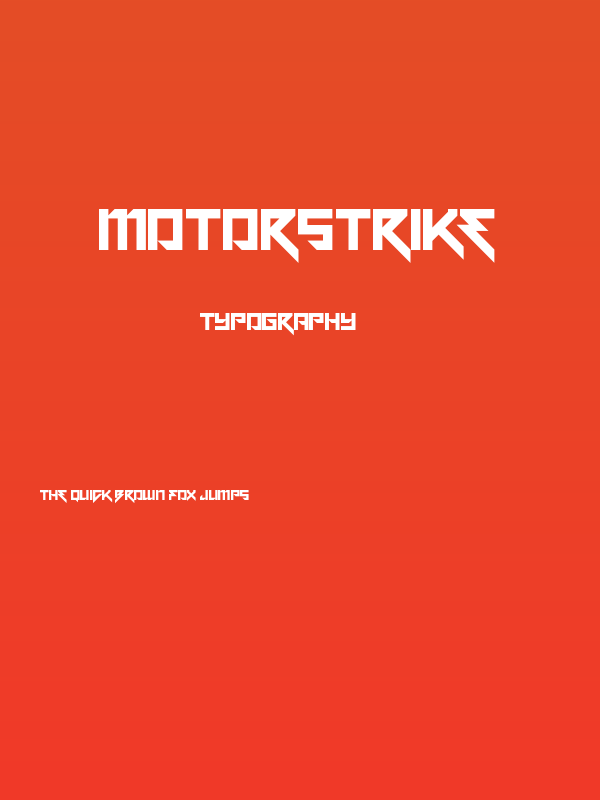 Motorstrike Poster