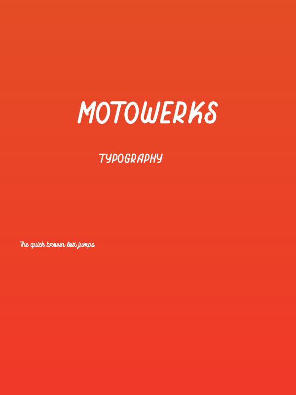 Motowerks Poster