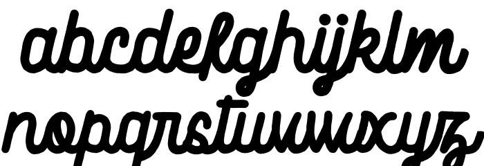 Motowerks Font LOWERCASE