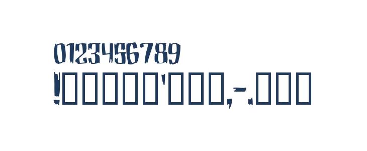 Motrhead Grotesk Font OTHER CHARS