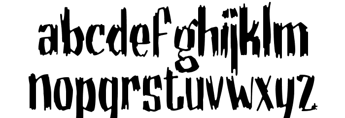 Motrhead Grotesk Font LOWERCASE