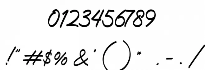 Motterdam Font Alte caractere