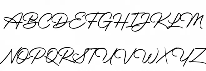 Motterdam Font Litere mari