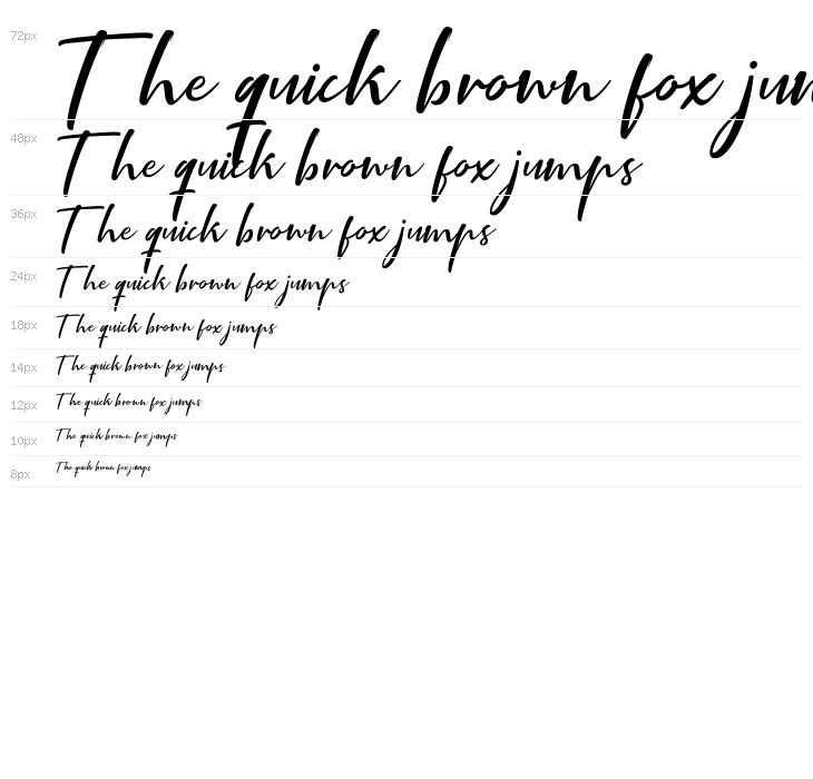 Mottingham Script Regular Waterfall