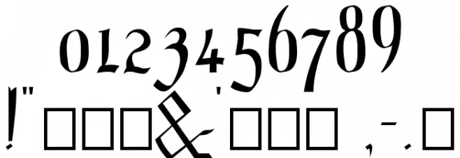 MottisfontNo2 Font OTHER CHARS