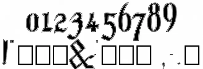 MottisfontNo3 Font OTHER CHARS