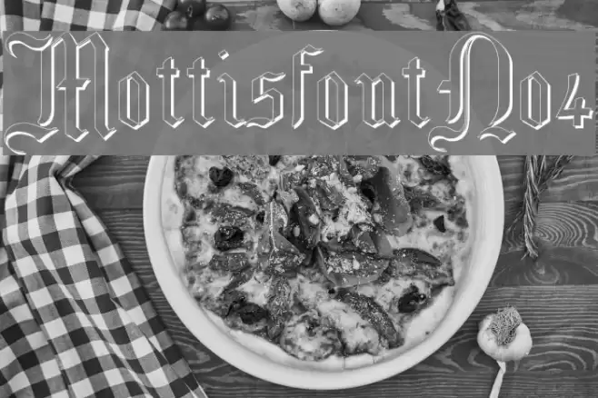 MottisfontNo4 Font examples
