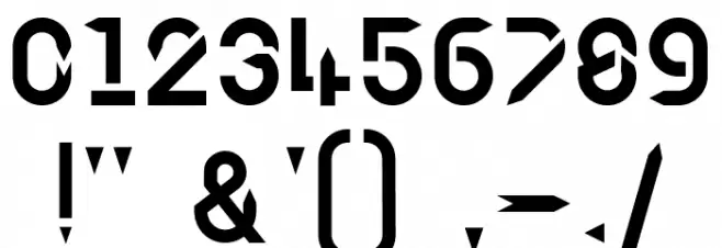 MotusPartem-Bold Font OTHER CHARS