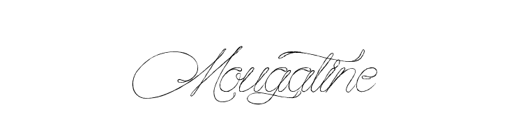 Mougatine  Free Fonts Download