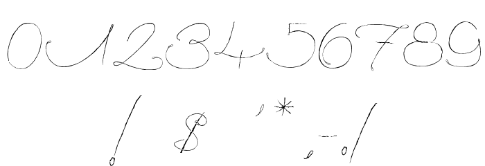 Mougatine Font OTHER CHARS