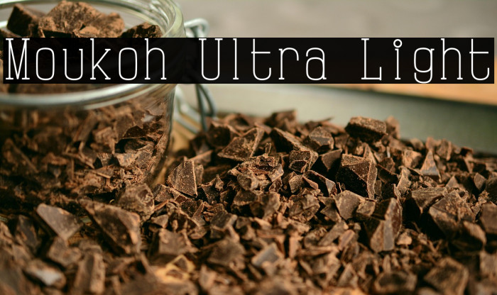 Moukoh Ultra Light Example 3