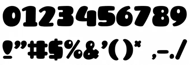 Moulin Font OTHER CHARS