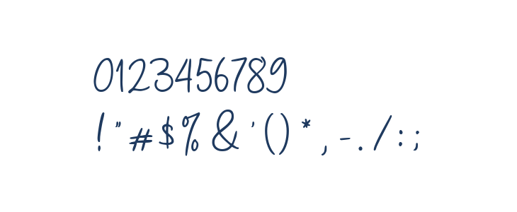 Mounhal Regular Other Characters