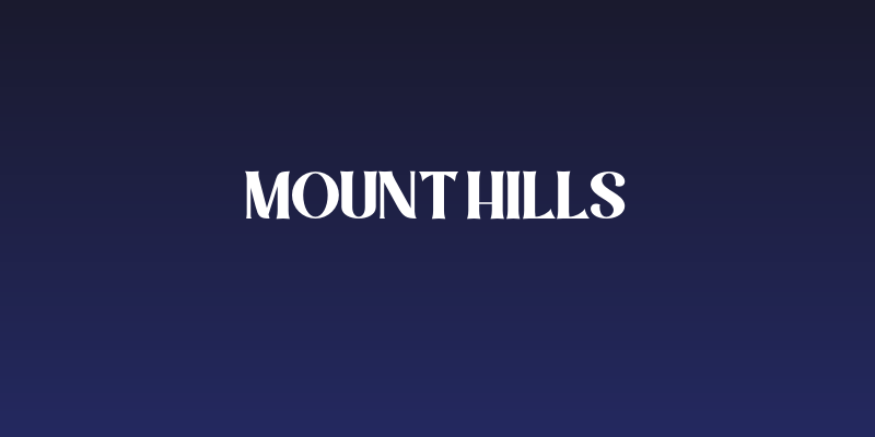 Mount Hills Social Header