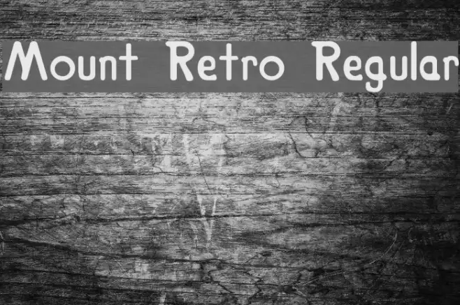 Mount Retro Regular Example 1