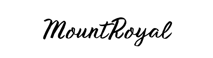Mount Royal  Frei Schriftart Herunterladen